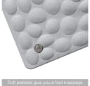 Refined Living Duschmatte Badewannenmatte rutschfest Grau Bild 5