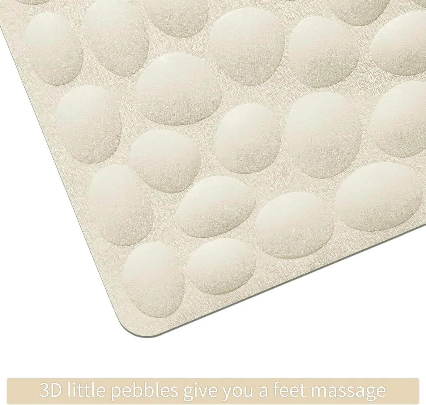 Refined Living Duschmatte Badewannenmatte rutschfest, Antirutschmatte für Badewanne, Badematte, 100% BPA-frei, schimmelresistent & maschinenwaschbar, 80x40 cm - Bild 3