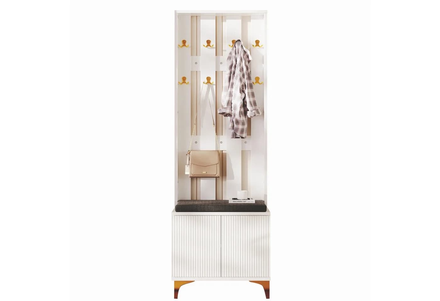 Refined Living Garderoben-Set mit Goldakzenten - Bild 2