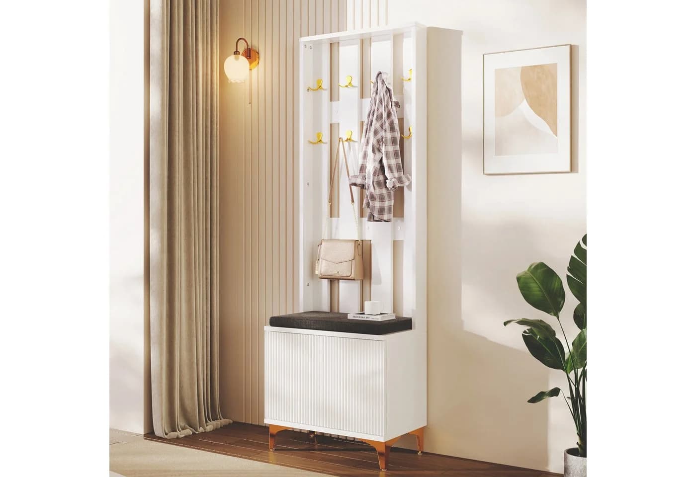 Refined Living Garderoben-Set mit Goldakzenten - Bild 3
