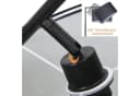 ZMH Stehlampe Modern Stoff Design E27 mit Fußschalter Bild 4
