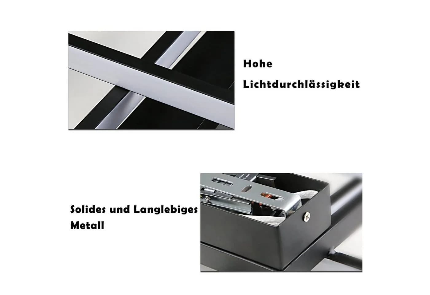 ZMH LED Deckenleuchte Modern 88W Dimmbar 3000-6000K - Bild 3