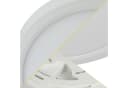 ZMH LED Deckenleuchte Flach Ø22cm Schwarz/Weiß 15W Bild 1