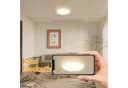 ZMH LED Deckenleuchte Flach Ø22cm Schwarz/Weiß 15W Bild 3
