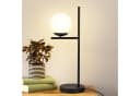 ZMH Tischleuchte Wohnzimmer Industrial Nachttischlampe Modern mit Schalter Bild 1