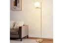 ZMH Stehlampe Wohnzimmer 1Flammig Metall Industrial Stehleuchte mit Fußschalter Bild 2