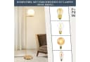ZMH Stehlampe Wohnzimmer 1Flammig Metall Industrial Stehleuchte mit Fußschalter Bild 4
