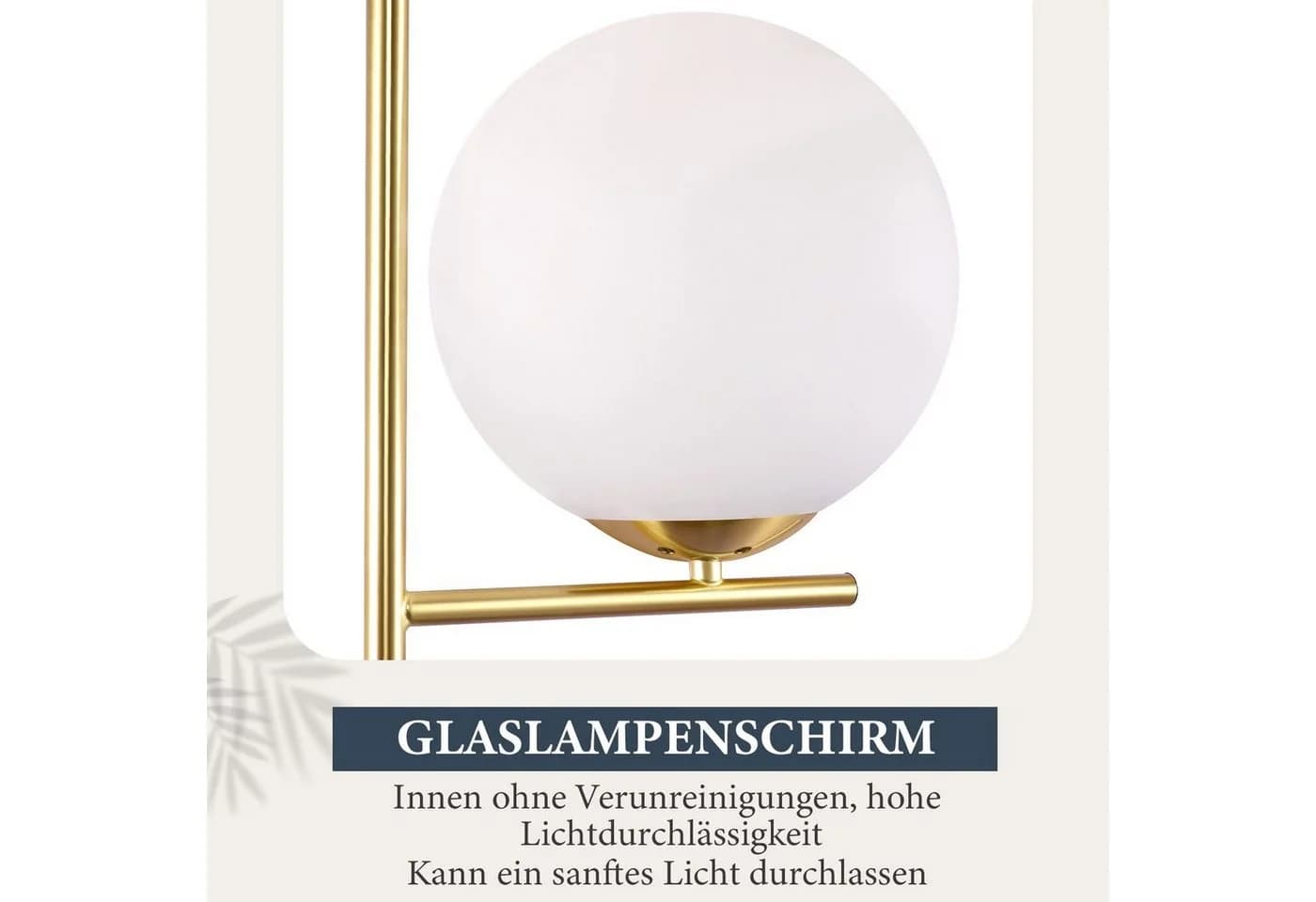 ZMH Stehlampe Wohnzimmer 1Flammig Metall Industrial Stehleuchte mit Fußschalter - Bild 5