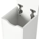 VOWNER Couchtisch Höhenverstellbarer 4-in-1 Mehrzweckcouchtisch 4 Stühle Weiß Bild 5
