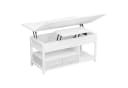 MSMASK Couchtisch 3-in-1 Multifunktions-Wohnzimmertisch Grau/Braun Bild 4