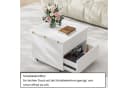 VOWNER Couchtisch Höhenverstellbar 3-in-1 Multifunktions Wohnzimmer-Esstisch Schwarz Bild 3