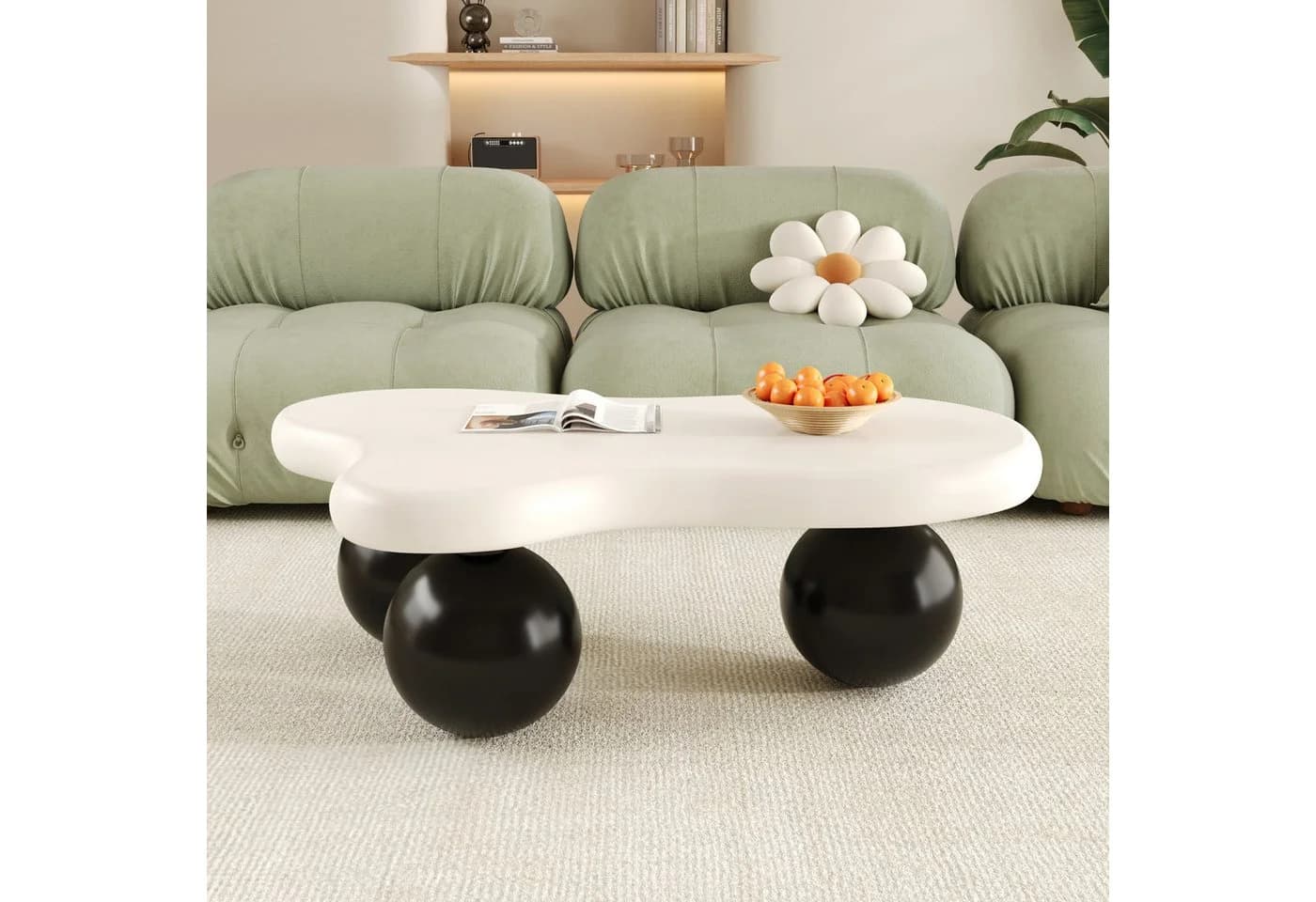 Ulife Couchtisch Wolkenform LED-Beleuchtung 16 Farben - Bild 2