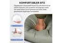 EFOMAO Chefsessel Ergonomischer Executive Grün PU-Kunstleder Bürodrehstuhl Bild 5