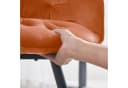 JYMTOM Esszimmerstuhl Orange Samt Bild 5
