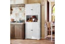 HOLTICO Hochschrank Küchenschrank mit Arbeitsplatte, Buffetschrank, Esszimmerschrank 183cm Bild 4