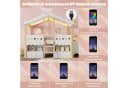 Ulife Kinderbett Hausform mit LED-Beleuchtung und Schubladen Bild 5