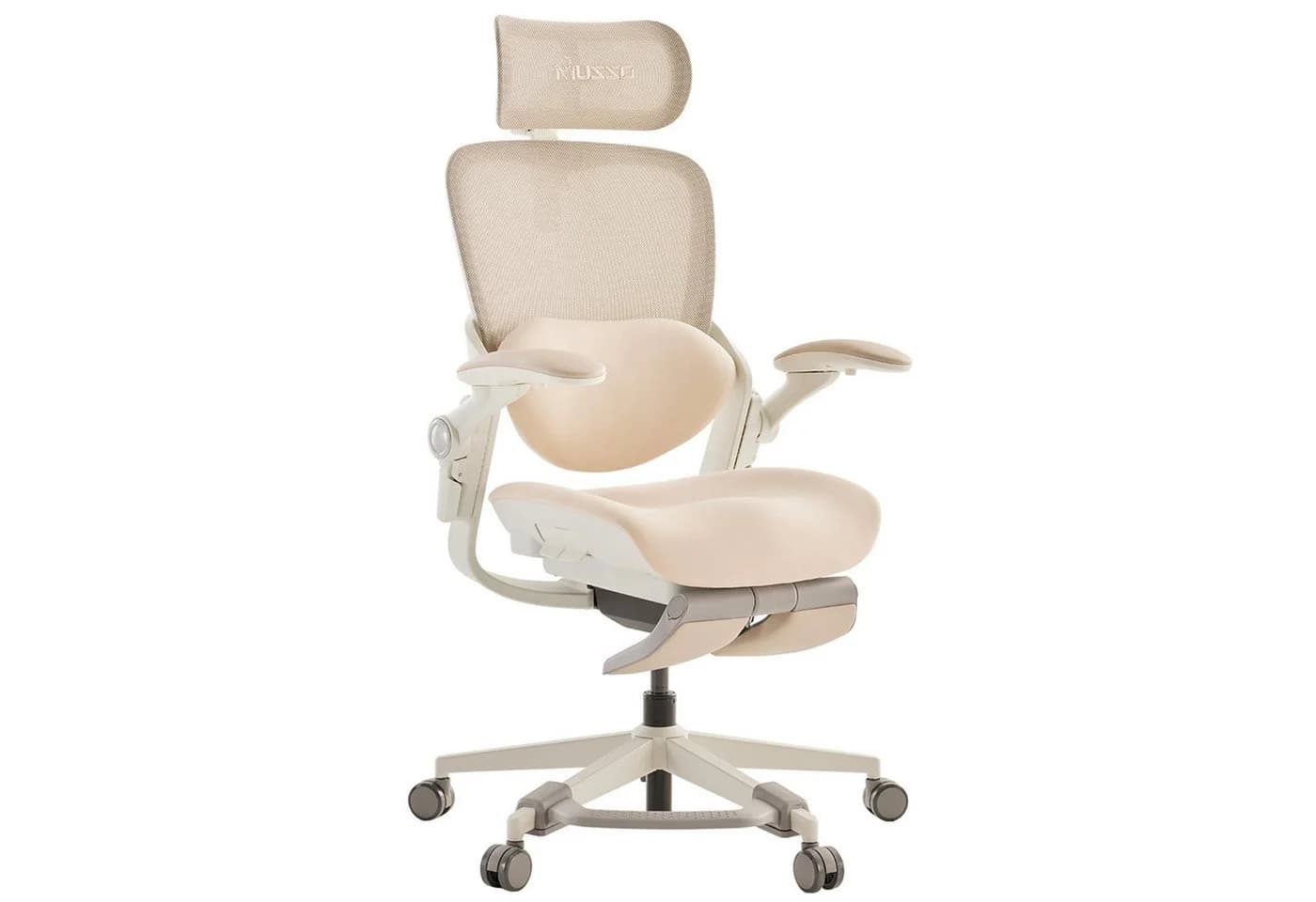 Musso Bürostuhl 135° Neigung 3D-Lendenstütze 4D-Kopfstütze Fußstütze Ergonomischer Computerstuhl Homeoffice-Stuhl Drehstuhl - Bild 2