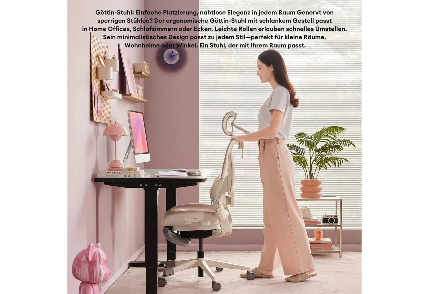 Musso Bürostuhl 135° Neigung 3D-Lendenstütze 4D-Kopfstütze Fußstütze Ergonomischer Computerstuhl Homeoffice-Stuhl Drehstuhl - Bild 3
