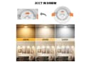 GeyouLux LED Einbaustrahler 10er Set Dimmbar Schwenkbar Bild 5