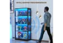 Moderne Glasvitrine in klarer Farbe Bild 5