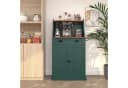 HOLTICO Küchenbuffet Küchenschrank Grün MDF Bild 2