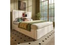 Ulife Polsterbett mit Bettkasten & USB-Ladestation Beige/Grau Bild 5