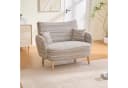 TavilaEcon 2-Sitzer Sofa Modern Khaki mit Armlehnen Bild 2