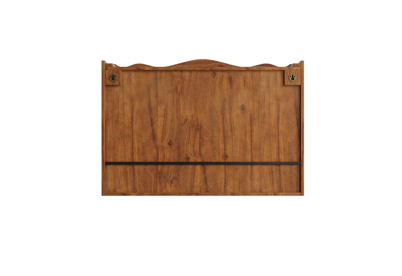 TavilaEcon Wandhängeschrank Retro Glastüren Braun - Bild 4