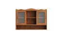 TavilaEcon Wandhängeschrank Retro Glastüren Braun Bild 5