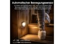 LOHAS-LED Nachtlicht Steckdose 3-seitig mit Sensor & Dimmbar Weiß Bild 3