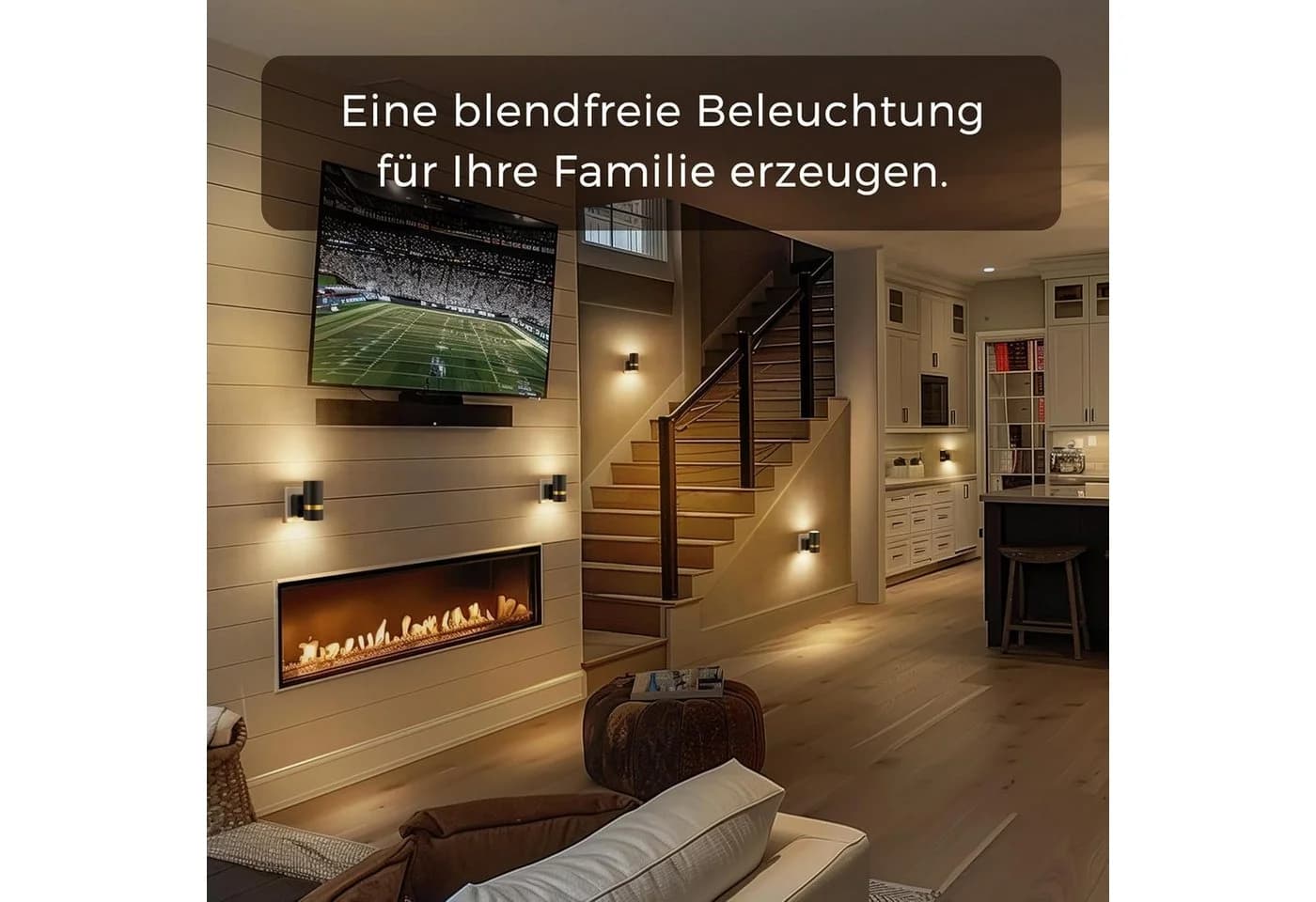LOHAS-LED Nachtlicht mit Bewegungsmelder Schwarz Dimmbar - Bild 5