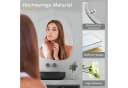 BOROMAL Asymmetrischer Wandspiegel Rahmenlos 5mm HD Glas Bild 1