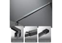 Boromal Duschwand-Stabilisationsstange Schwarz Chrom 73-123cm Bild 3