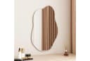 WDWRITTI Asymmetrischer Wandspiegel Wolke 62x90cm HD Spiegel Bild 2