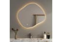WDWRITTI LED Badspiegel mit Beleuchtung, HD-Glas, Dimmbar, IP44 Bild 2