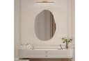 WDWRITTI Asymmetrischer Wandspiegel Kieselstein HD Glas Bild 1
