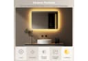 WDWRITTI Badezimmerspiegel LED Touch 3000K/4000K/6500K IP44 Bild 4