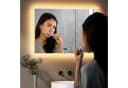 WDWRITTI Badspiegel mit LED Beleuchtung 80x60cm Bild 1