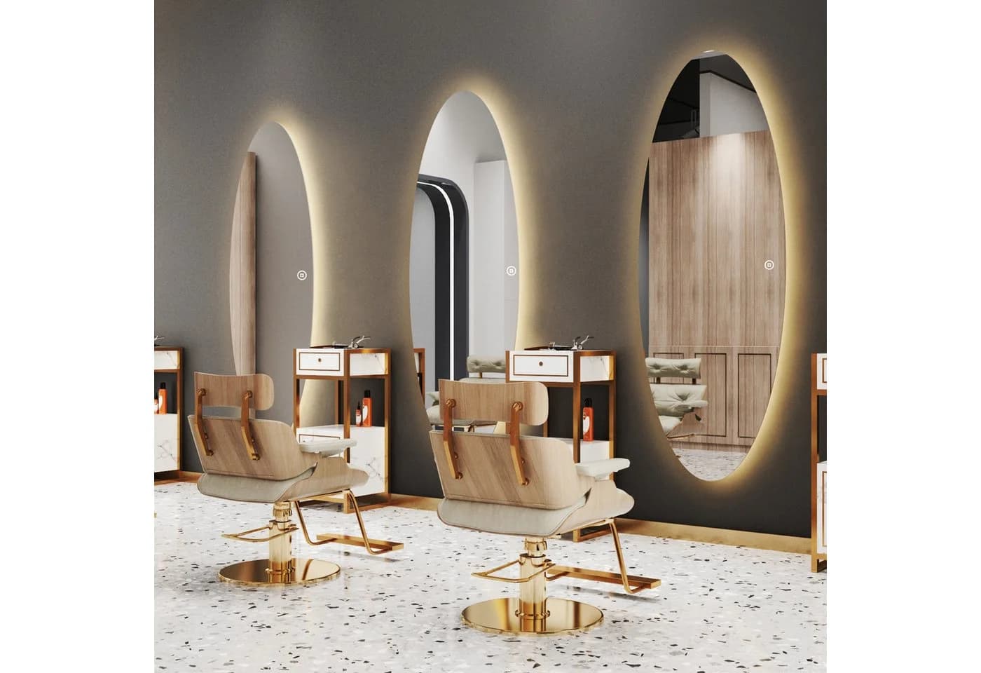 WDWRITTI LED Wandspiegel mit Beleuchtung und Memory-Funktion - Bild 2