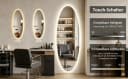WDWRITTI LED Wandspiegel mit Beleuchtung und Memory-Funktion Bild 3