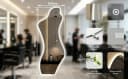 WDWRITTI LED Wandspiegel asymmetrisch mit Memory-Funktion Bild 4