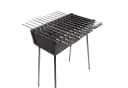 GOROCH Mangal Grill Stahl 3 mm für 12 Spieße Grau Bild 1