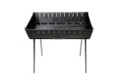GOROCH Mangal Grill Set Stahl 3 mm grau für 12 Spieße mit 8 Holzgriff-Spießen Bild 3