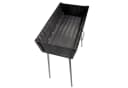 GOROCH Mangal Grill Set Stahl 3 mm grau für 12 Spieße mit 8 Holzgriff-Spießen Bild 4