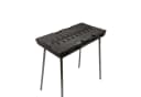 GOROCH Schaschlikgrill Mangal Grau Verstärkter Stahl 3 mm für 10 Spieße Bild 3