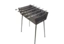 GOROCH Klappbarer Mangal Grill Stahl Grau für 10 Spieße Bild 5