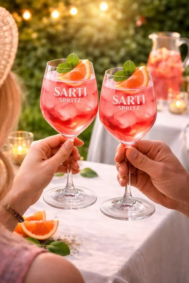 Mixcompany Gläser-Set Sarti Spritz Weingläser 2er Set Transparent - Bild 4