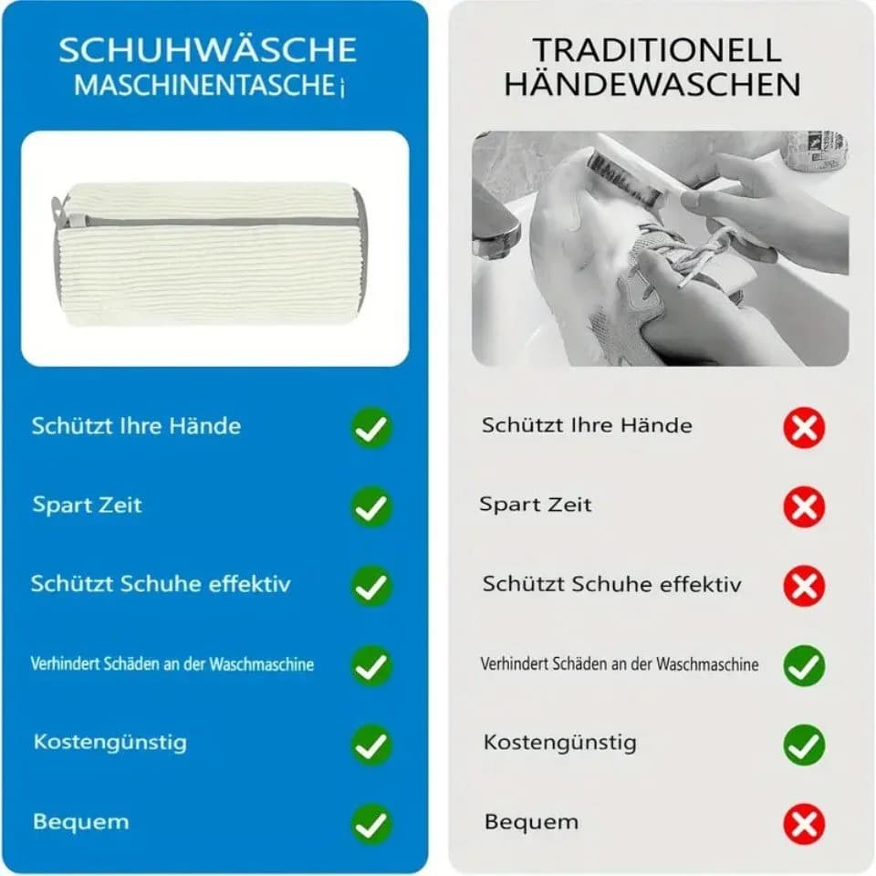 Venicce Love Schuhwaschbeutel Blau - Bild 4