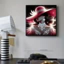 Venicce Love Kreativset Diamond Painting Bilder 5D Diamant Painting Malerei Set Frau mit Hut Bild 1