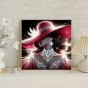 Venicce Love Kreativset Diamond Painting Bilder 5D Diamant Painting Malerei Set Frau mit Hut Bild 4